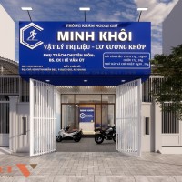 Khám phá thiết kế phòng khám Minh Khôi chuyên vật lý trị liệu